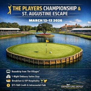 ⛳ The PLAYERS Championship & St. Augustine Escape March 12–13, 2026