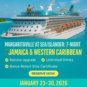 🏝️ Margaritaville at Sea Islander: 7-Night Jamaica & Western Caribbean Cruise January 23–30, 2026