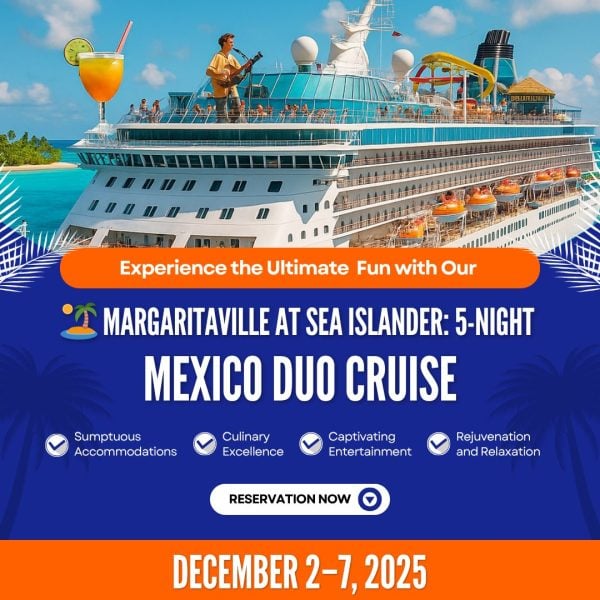 🏝 Margaritaville at Sea Islander: 5-Night Mexico Duo Cruise December 2–7, 2025