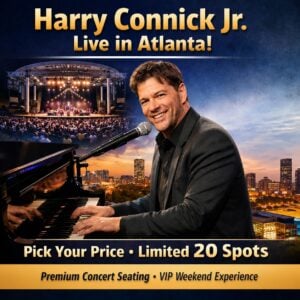 🎷 Atlanta Jazz Weekend — Harry Connick Jr. Live in Concert July 10–13, 2026: 3 Night 4 Day Getaway
