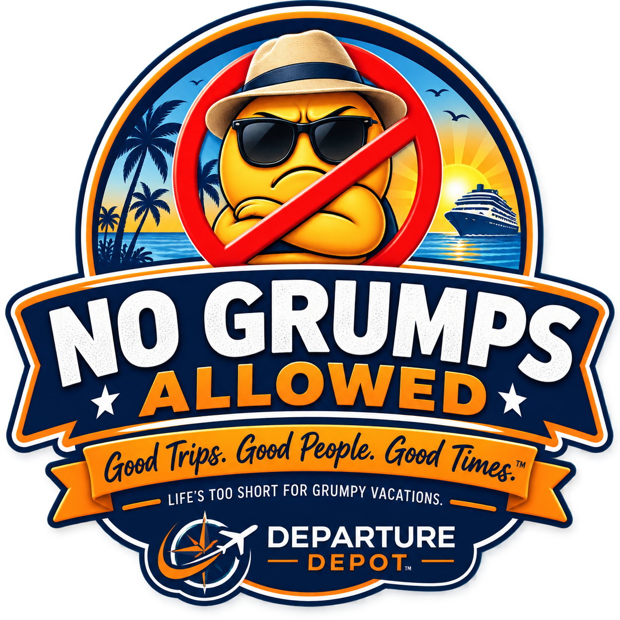 No Grumps Allowed - Good Trips. Good People. Good Times.